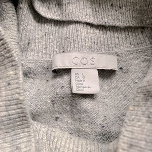 100% Wool Turtleneck Oversized Sweater